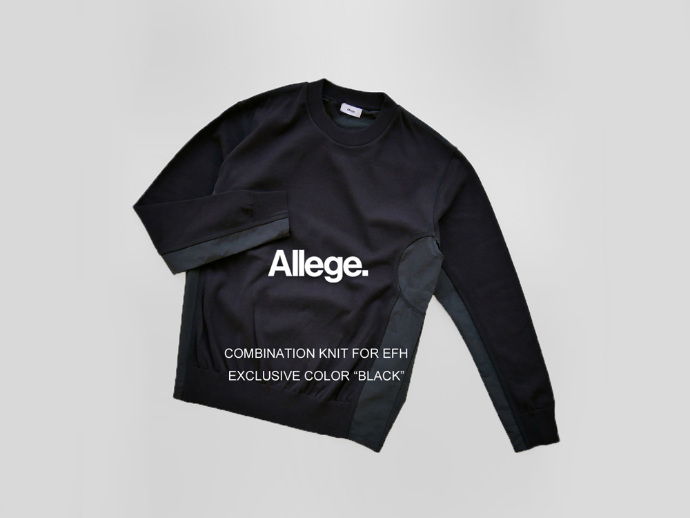 Allege.】Combination Knit | www.barryshairstudio.ie