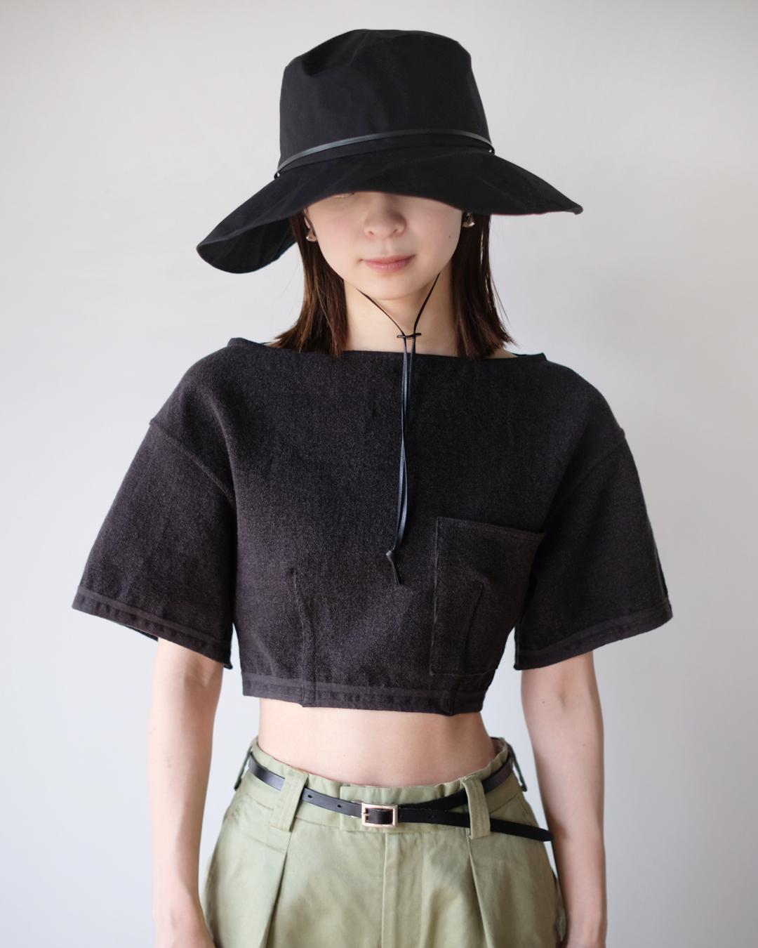 送料無料】FUMIKA_UCHIDA Milano Rib Cropped Top Tシャツ | arcdokum