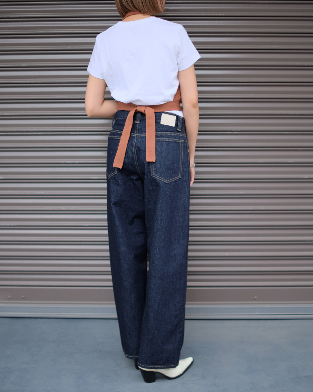 FUMIKA_UCHIDA DENIM WIDE TAPERED PANTS デニム | endageism.com