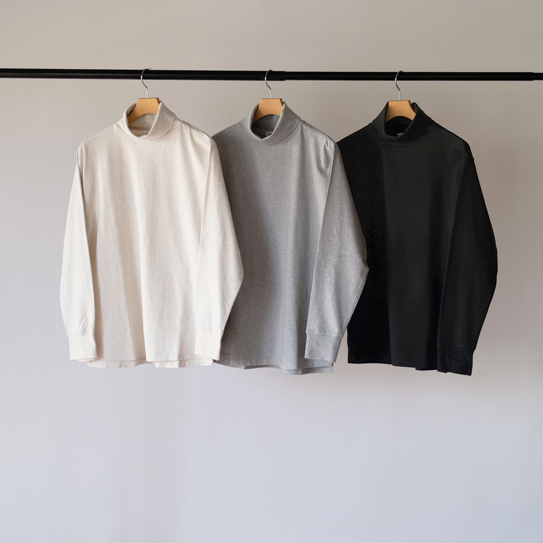 Dweller Turtle Neck L/S Tee Cotton Jersey | EUREKA FACTORY HEIGHTS