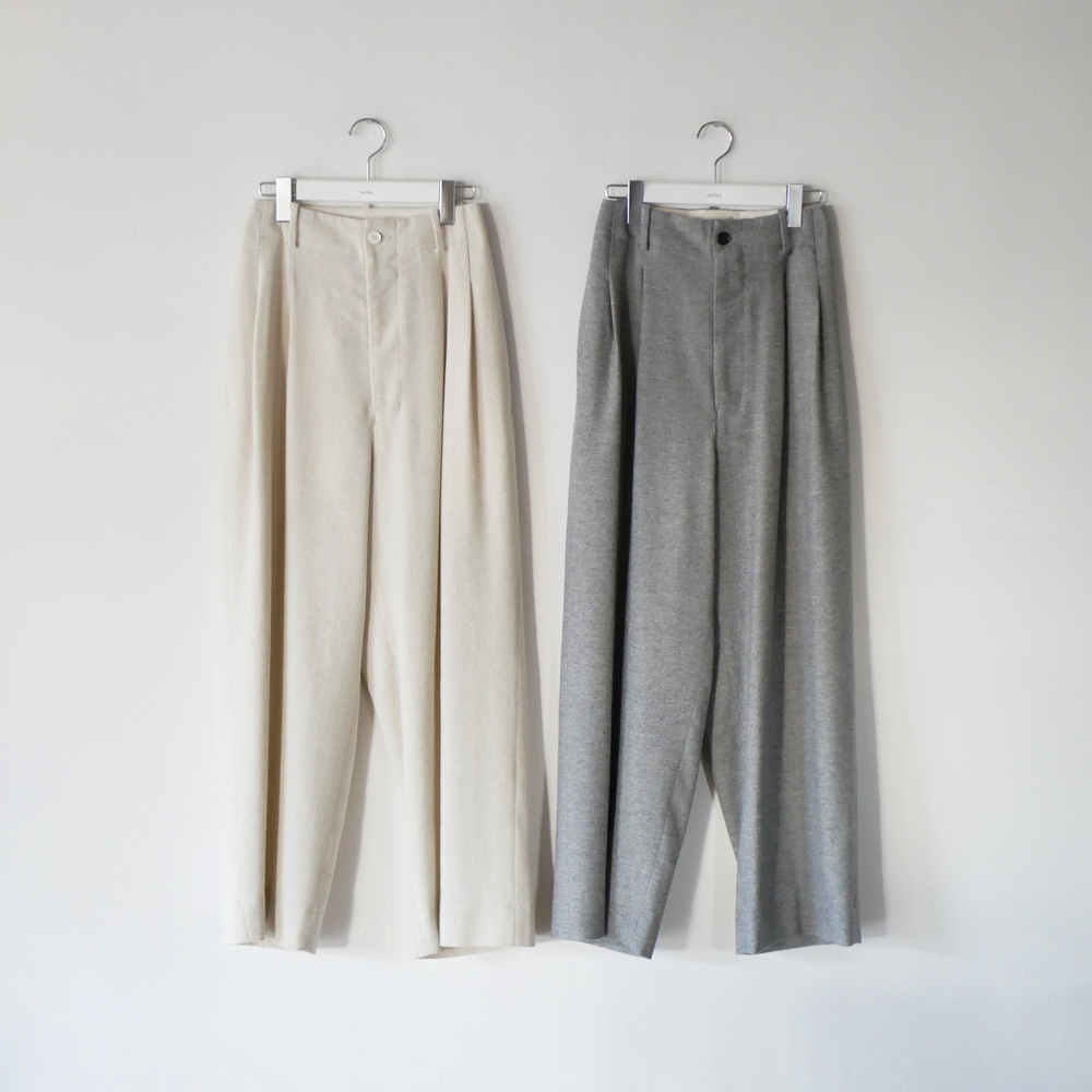 2019ss新作未使用タグ付きpelleq - tucked trousers