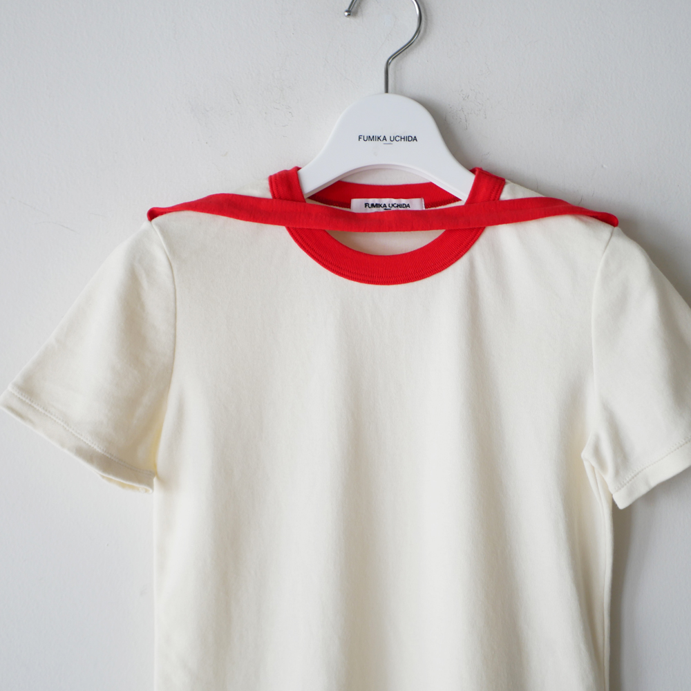 Trimmed Double Neck Tee | EUREKA FACTORY HEIGHTS