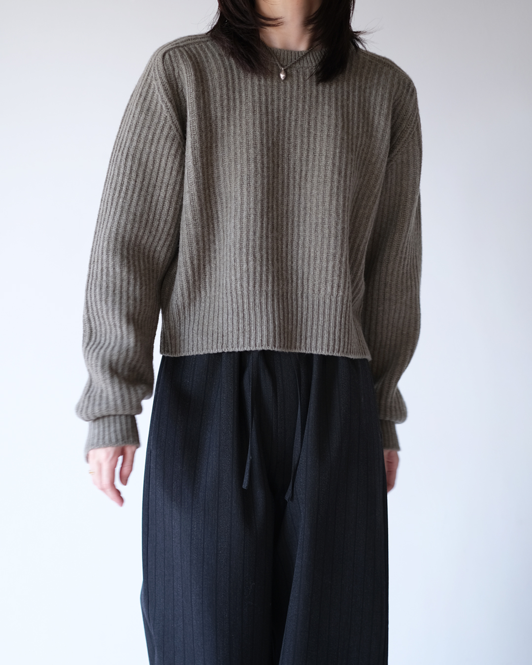 cristaseya-cashmere&woolmaxiribbedcroppedraglansweater