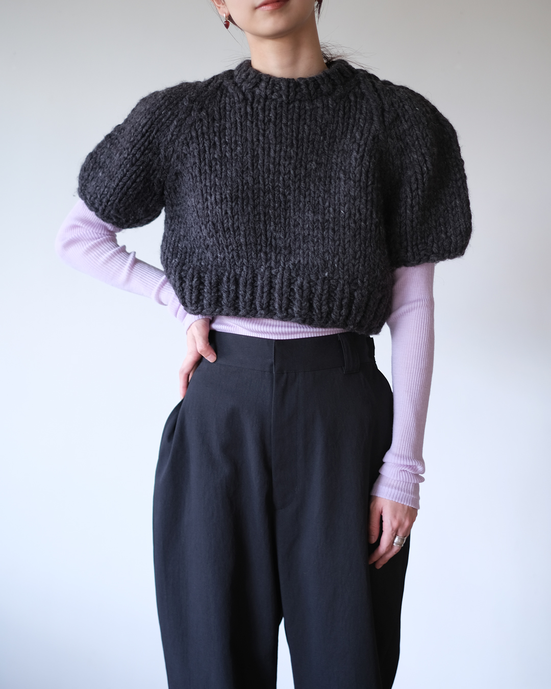 fumikauchida-handknittedshortsleevesweater