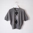 fumikauchida-cashmereargylesweatershortsleeve