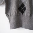 fumikauchida-cashmereargylesweatershortsleeve